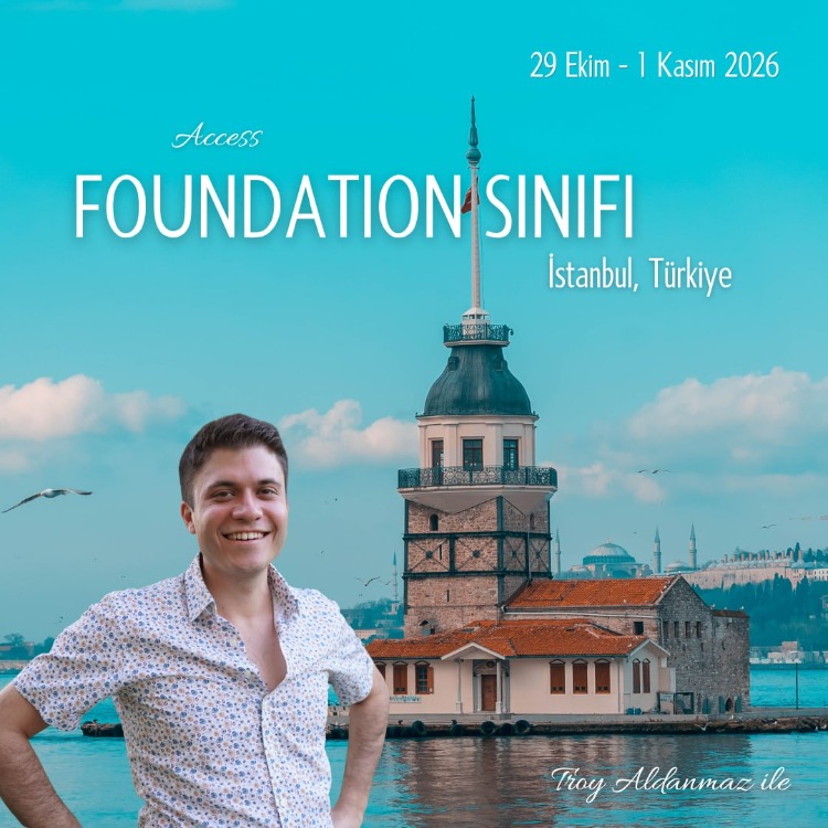 29 Ekim-1 Kasım 2026 I Access Foundation Sınıfı - İstanbul, Türkiye (Tekrar Ücreti)