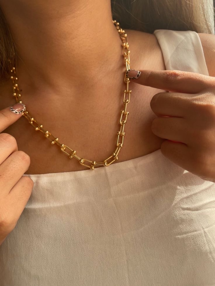 Çelik gold marka model kolye