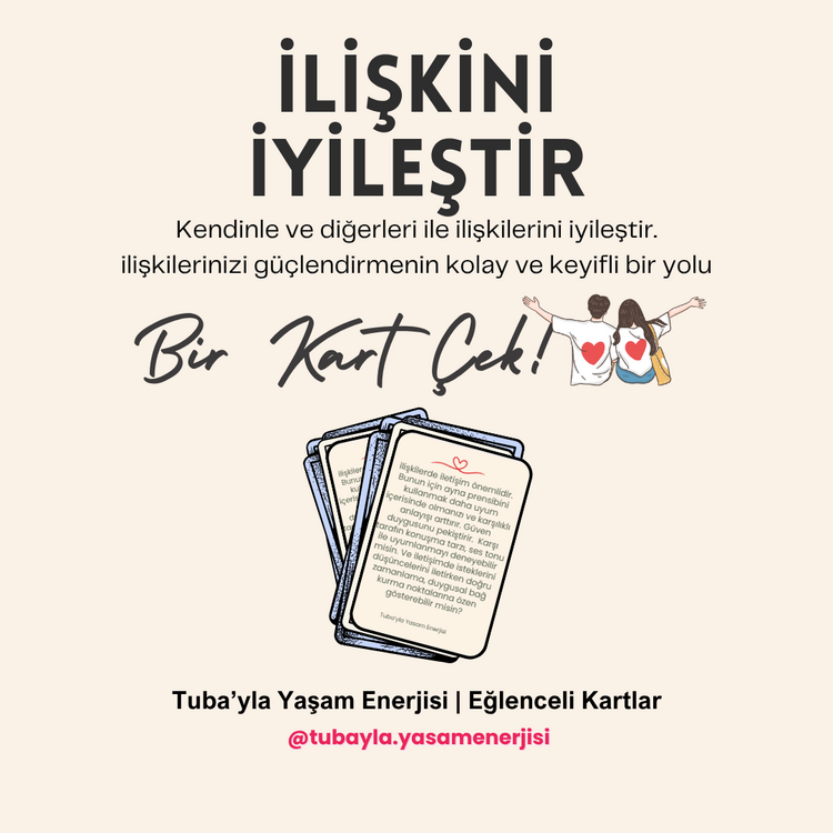 #KendineİyiGel - İlişkini İyileştir "Eğlenceli Kartlar"