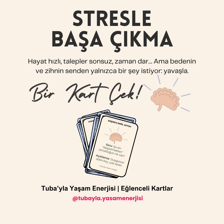 #KendineİyiGel - Stresle Başa Çıkma "Eğlenceli Kartlar"
