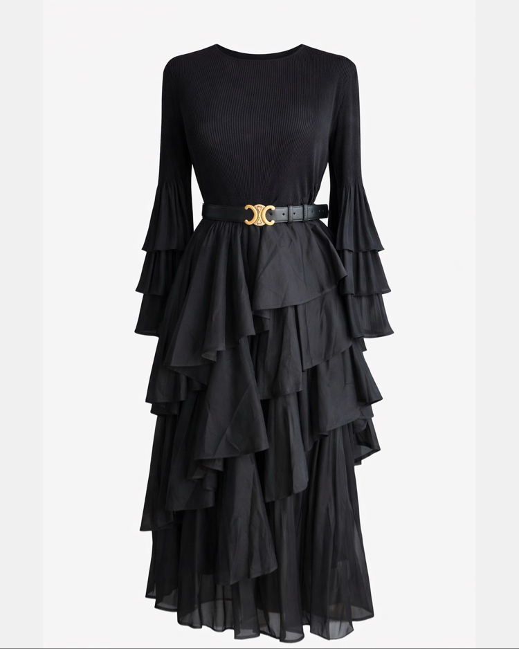 Maria Dress | Siyah