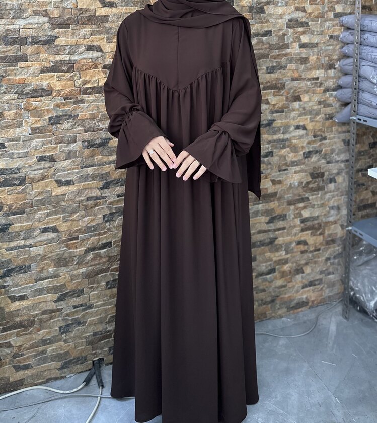 VERA ŞALLI TAKIM “ ACI KAHVE ( İÇ PEÇE HEDİYE )