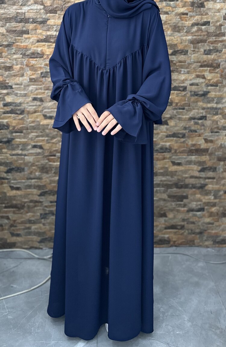 VERA ŞALLI TAKIM “ LACİVERT (İÇ PEÇE HEDİYE )