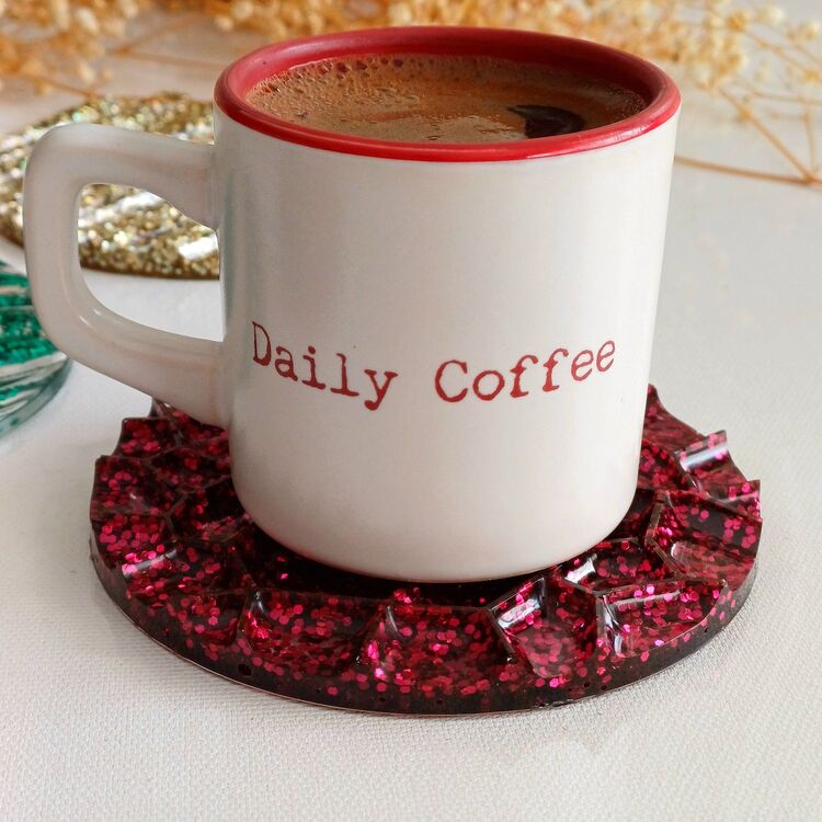 4'lü Bardak Altlığı 