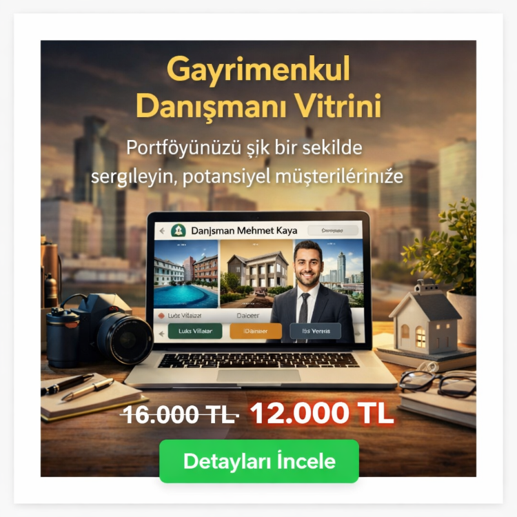 Gayrimenkul Danışmanı Vitrini