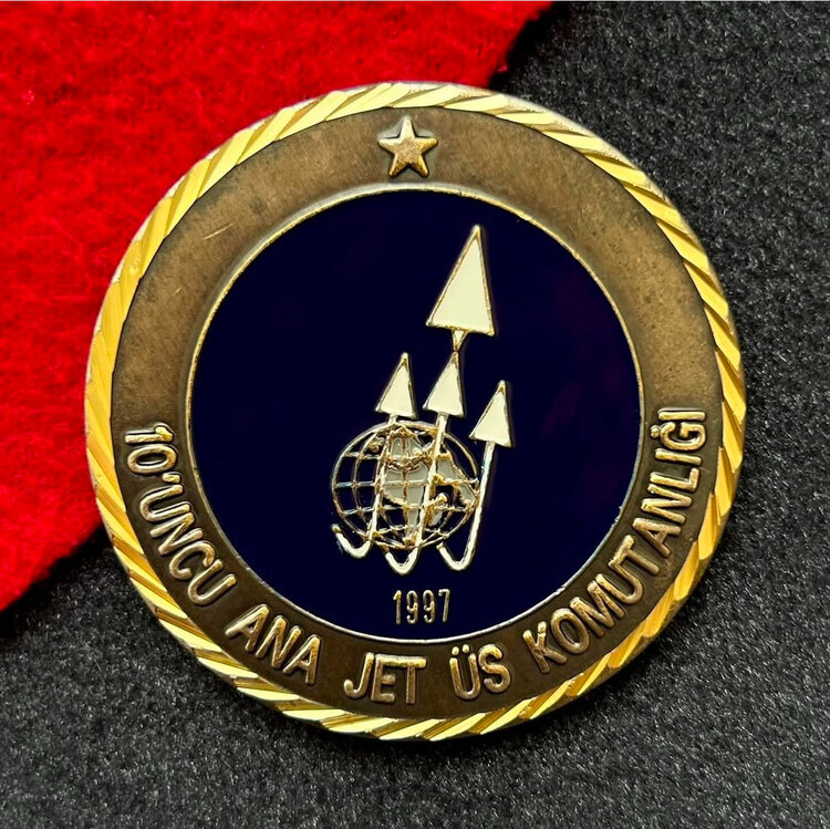 10’uncu Ana Jet Üs Komutanlığı Coin