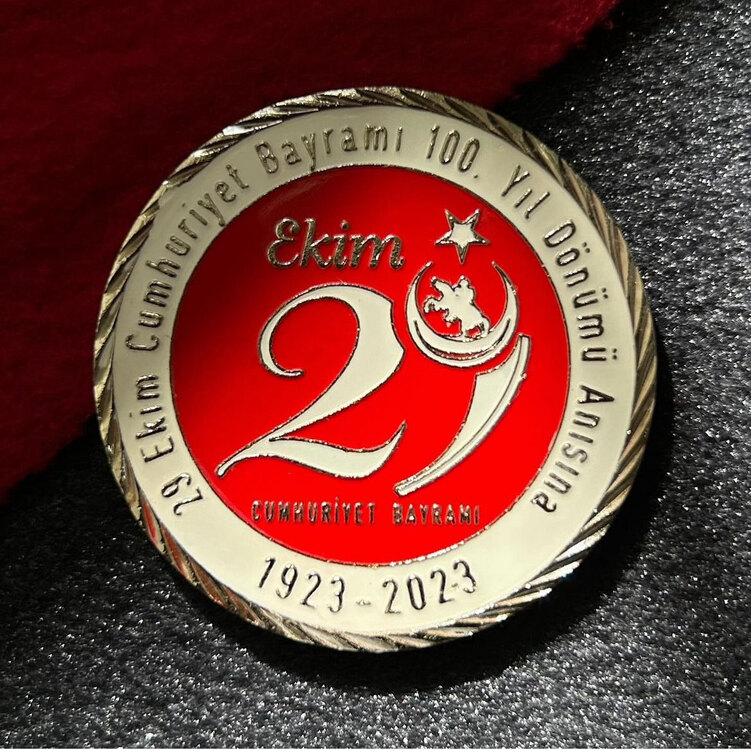 29 Ekim Cumhuriyet Bayramı 100. Yıl Dönümü Anısına Coin