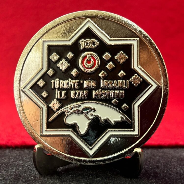 İlk Türk Astronot Alper Gezeravcı Coin
