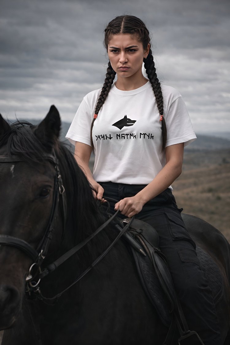 Tanrı Türk'ü Korusun Yazılı Tişörtlerimiz