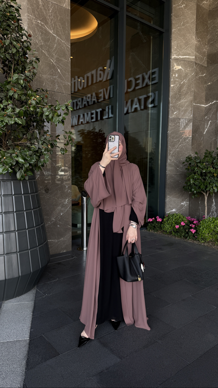 Lusea moca klasik abaya