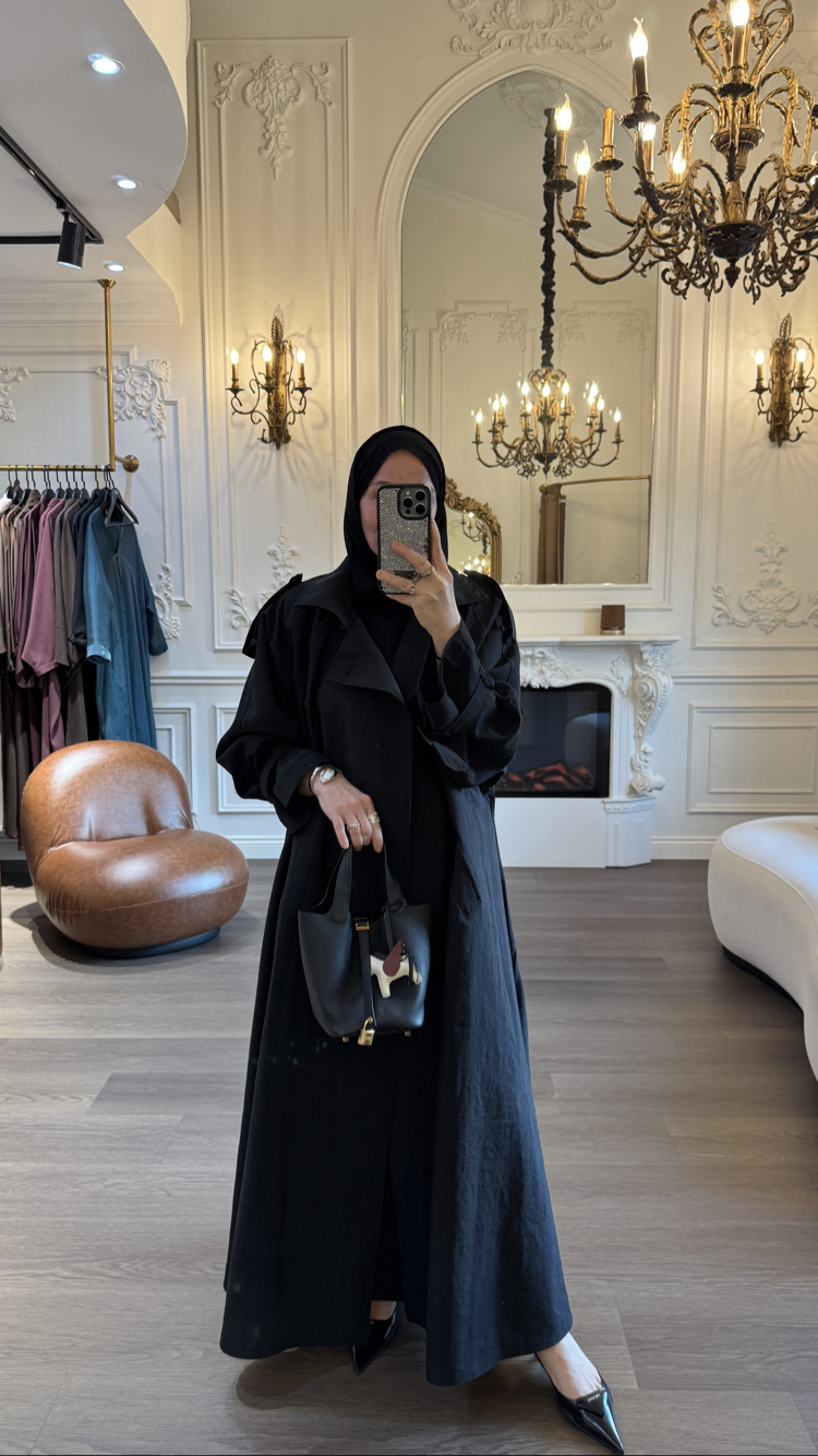 Siyah trench