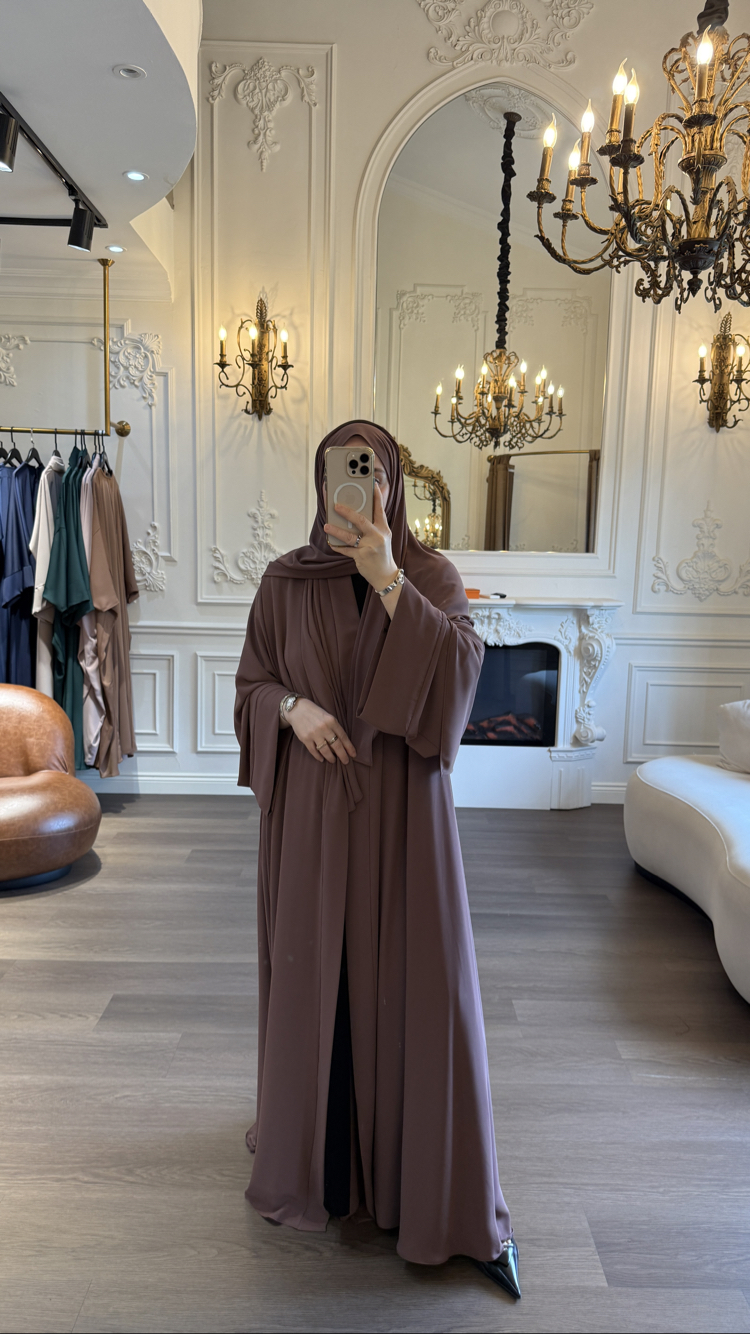 Lusea moca klasik abaya