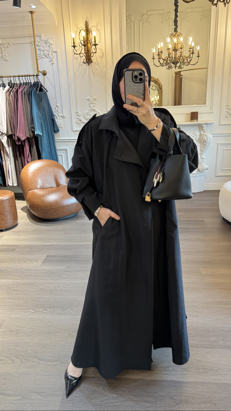 Siyah trench