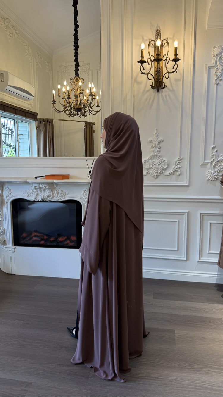 Lusea moca klasik abaya