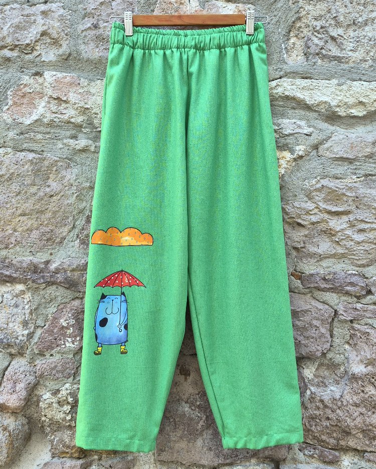 Şemsiyeli Kedi