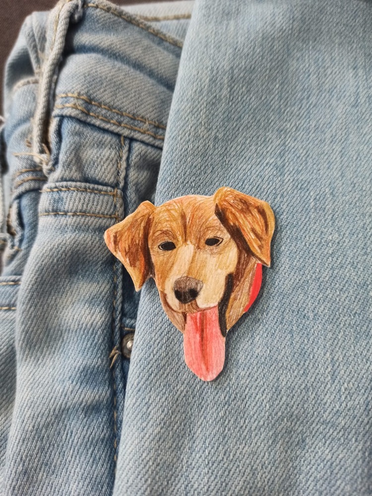 Kişiselleştirilebilir Broş Kedi/Köpek