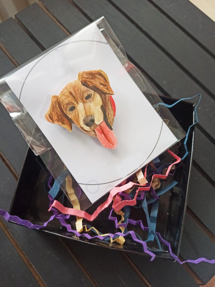 Kişiselleştirilebilir Broş Kedi/Köpek