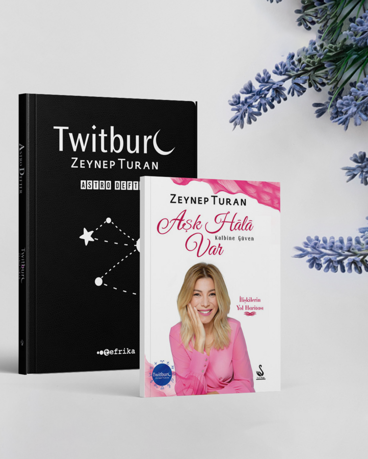 İMZALI AY GÜNLÜĞÜ 'ASTRO DEFTER 2025' & 'KALBİNE GÜVEN AŞK HALA VAR' SET