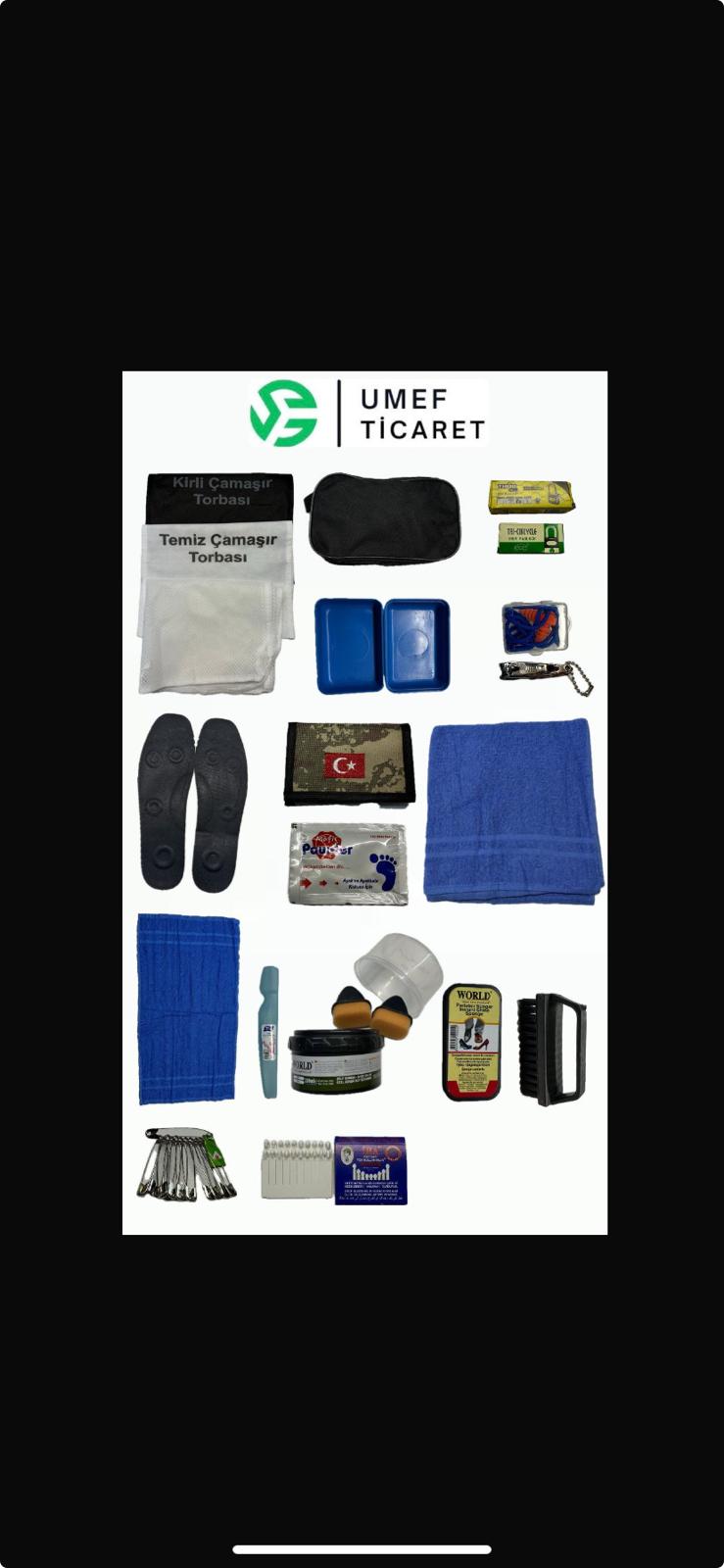 ACEMİ/BEDELLİ ER ASKER MALZEME SETİ