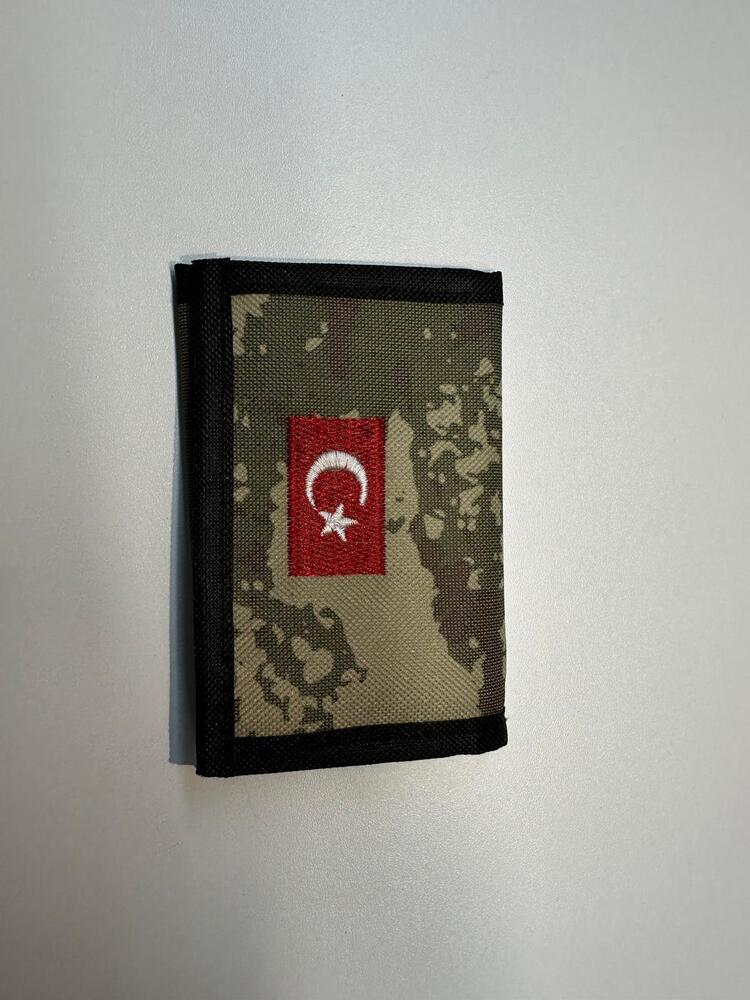 Askeri Cüzdan Boyuna Asmalı