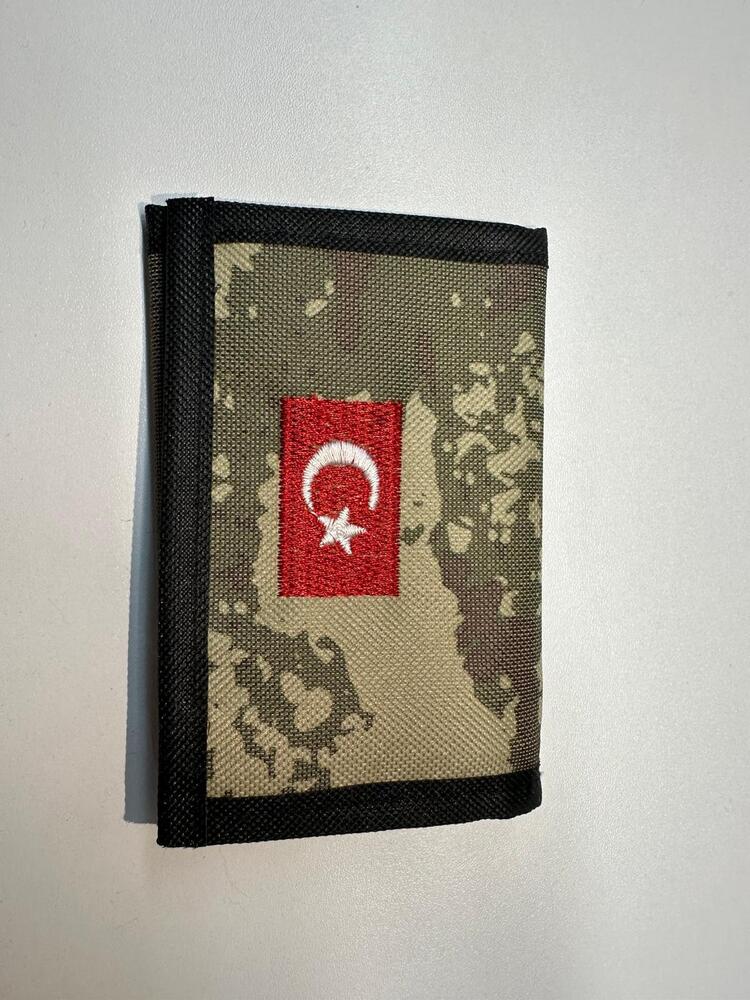Askeri Cüzdan Boyuna Asmalı
