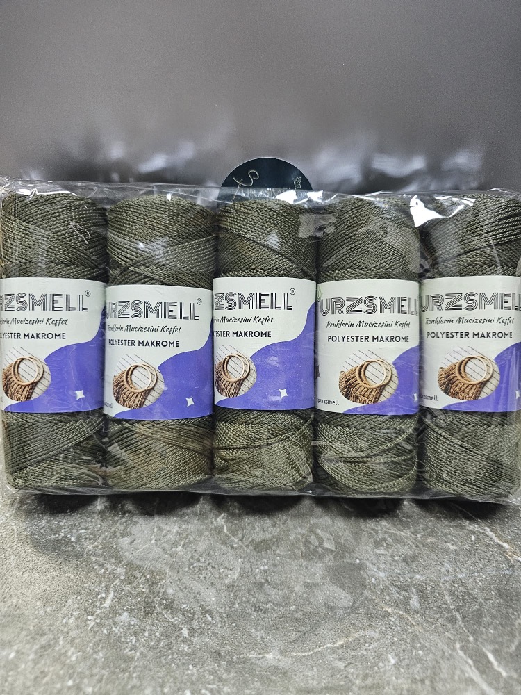 5Lİ PAKET 3NO MAKROME 500 GR.