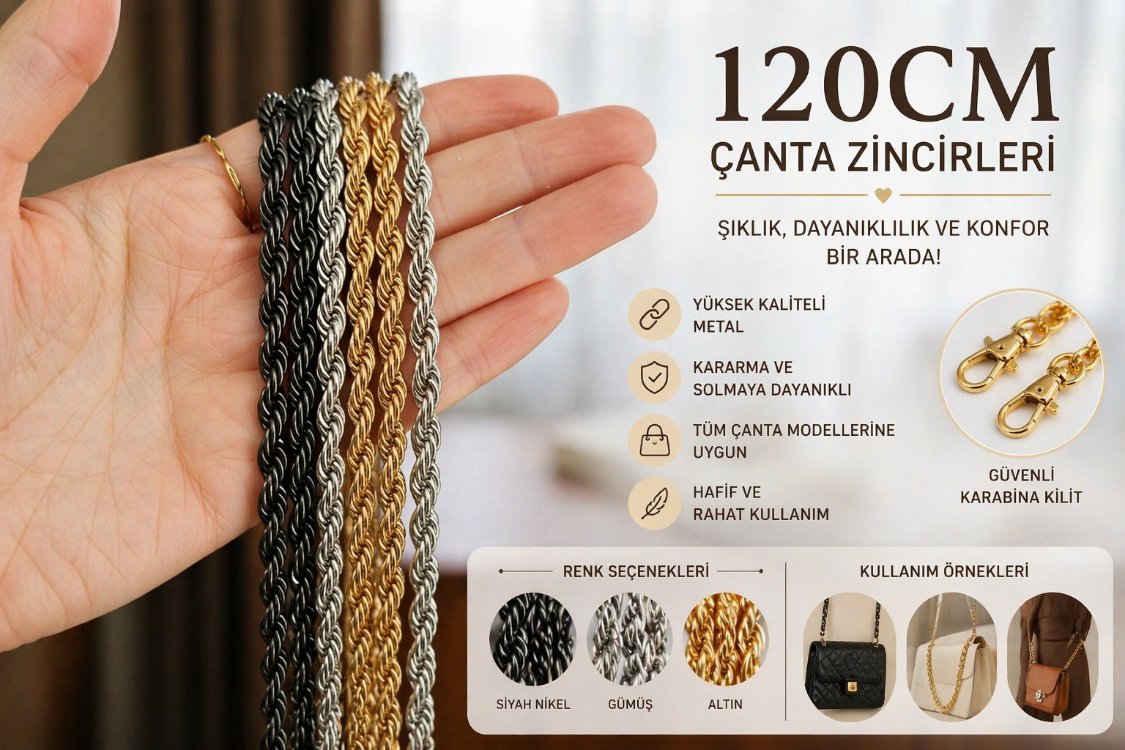 Çanta Zinciri 120cm