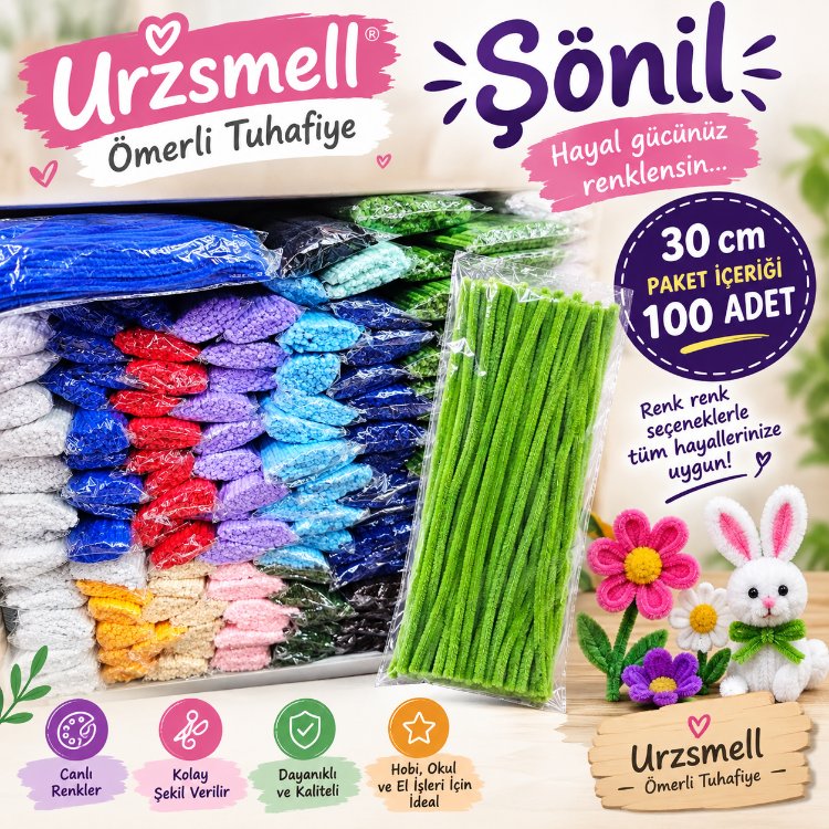 Şönil Çubuklar (100adet)