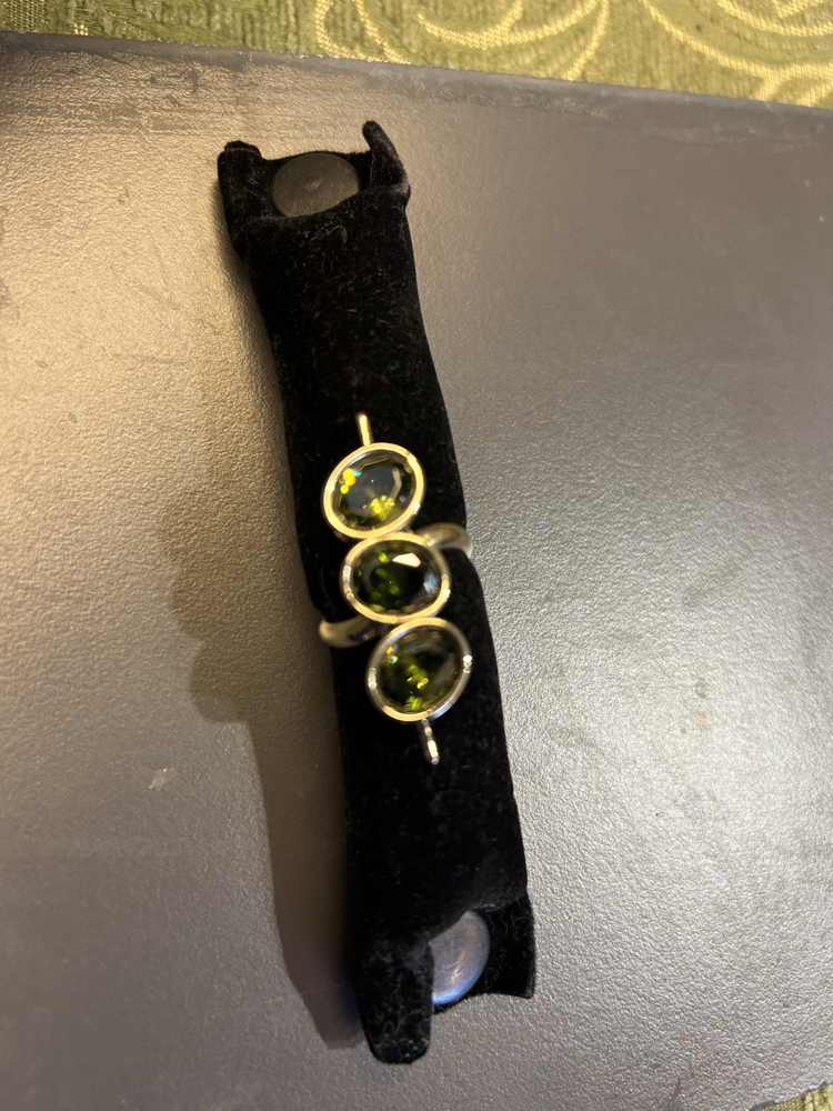 Olive Tri Ring