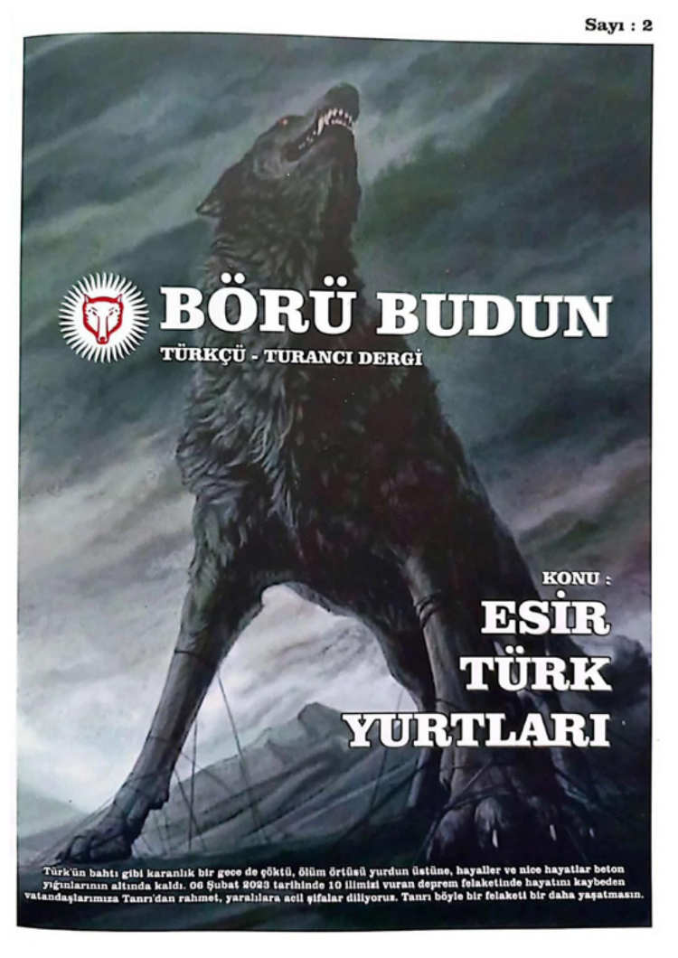 BÖRÜ BUDUN DERGİSİ – 2. SAYI(SATIŞI YOK, SİPARİŞ VERİLEMEZ)