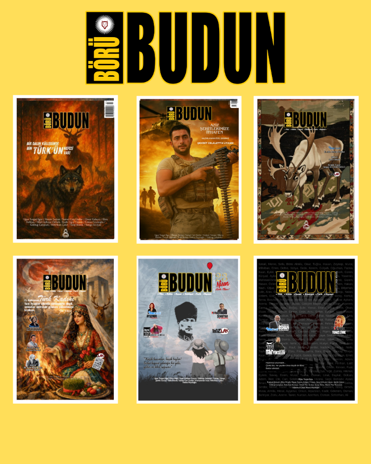 BÖRÜ BUDUN DERGİSİ 1-12 SAYI SET