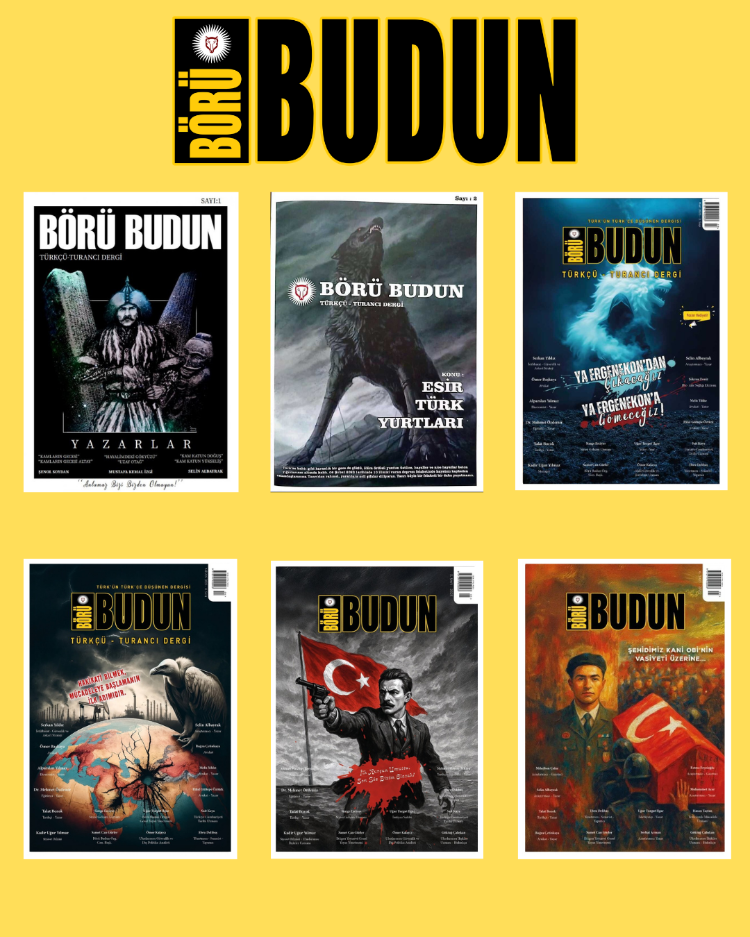 BÖRÜ BUDUN DERGİSİ 1-12 SAYI SET