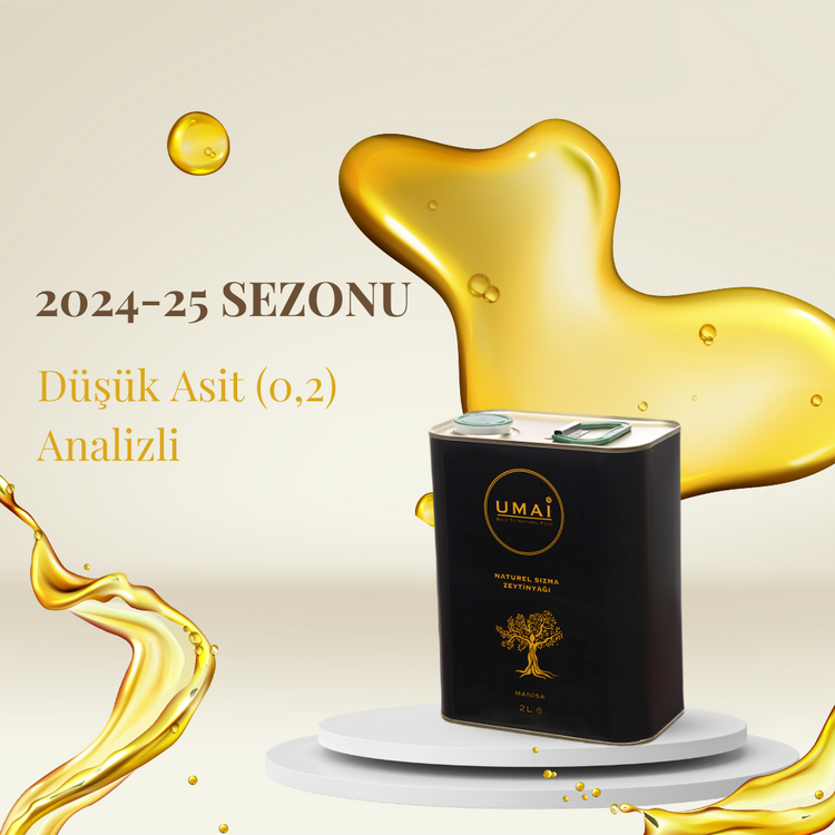 2024-2025 SEZONU UMAİ NATUREL SIZMA ZEYTİNYAĞI 2 LT