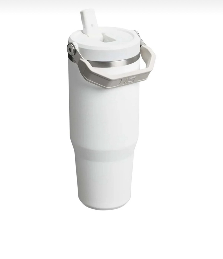 Stanley The IceFlow Flip Straw 2.0 Tumbler 0.89L / 30oz Frost Termos