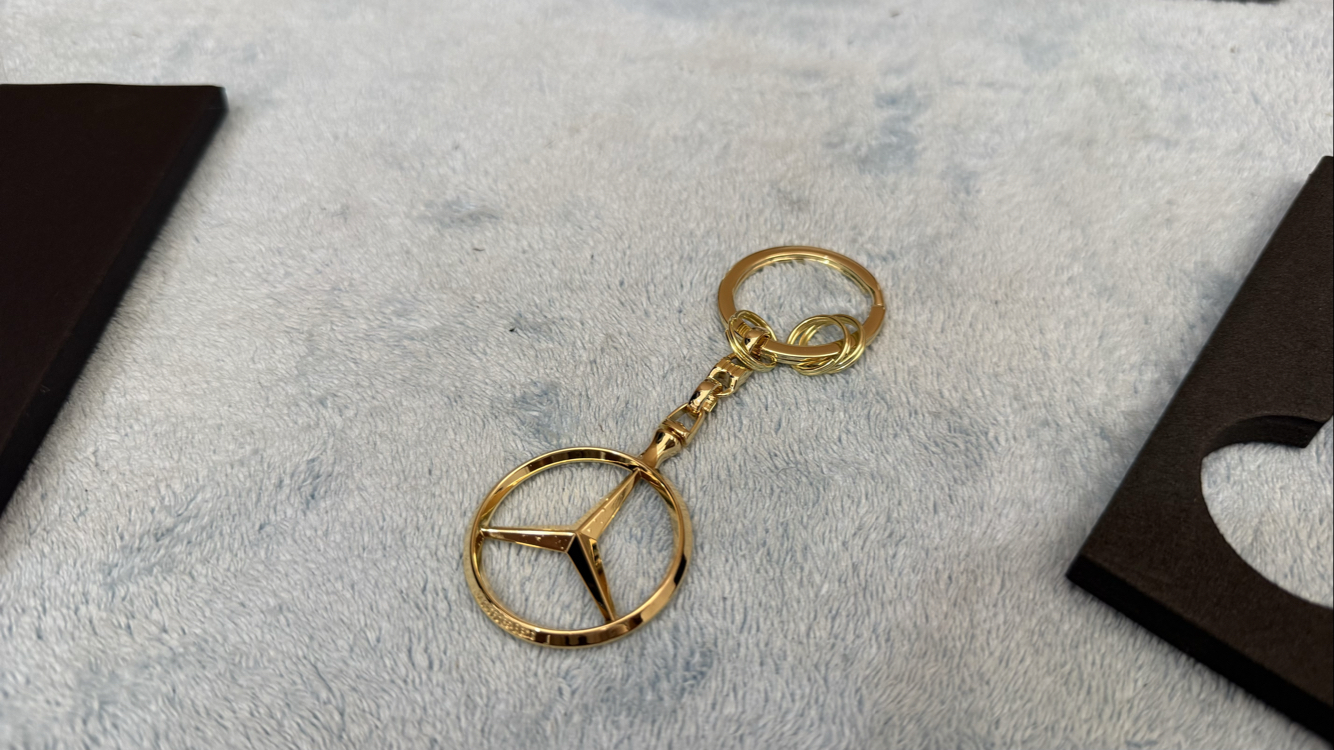 SIFIR ORİJİNAL GOLD ANAHTARLIK