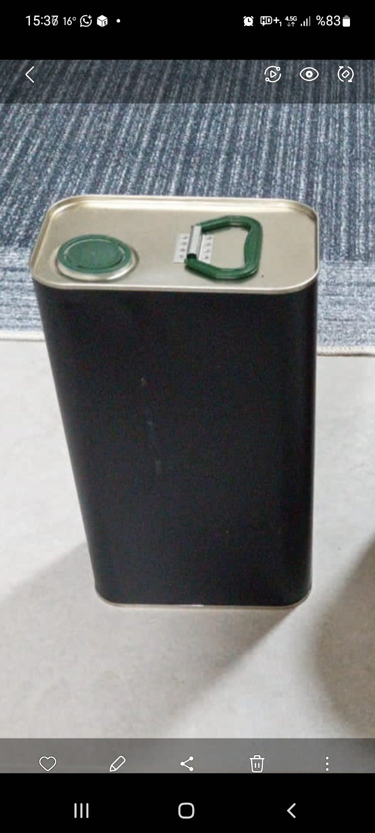 Organik Zeytinyağ 5 LT