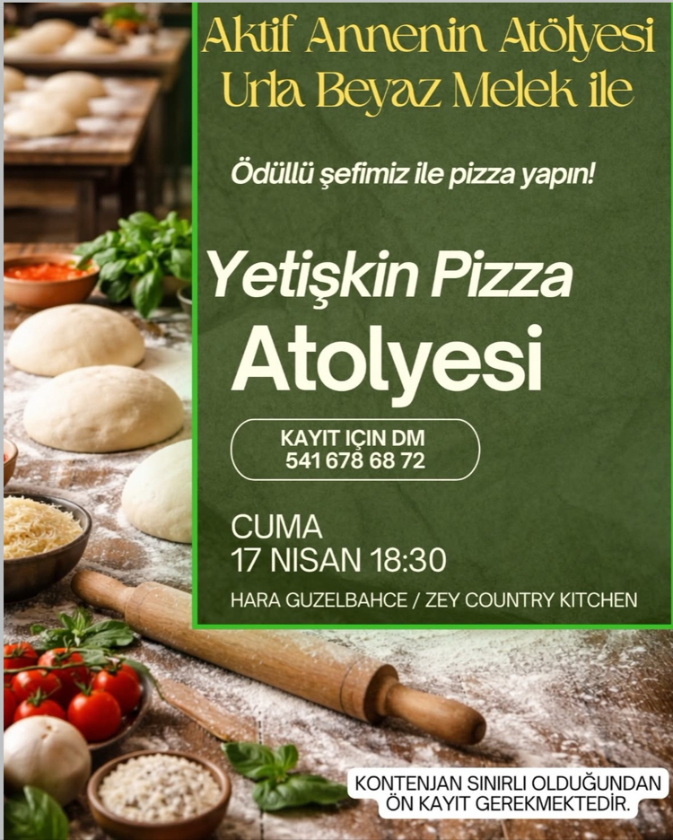 Yetişkin Pizza Atölyesi