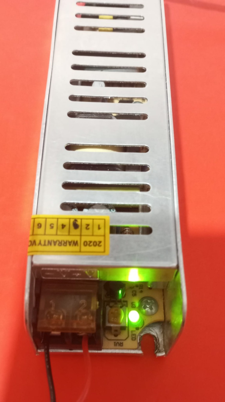 HLITE 12V 5A 60W Fansız Adaptör Güç Kaynağı Trafo (Sorunsuz , Kaliteli , İkinci El)