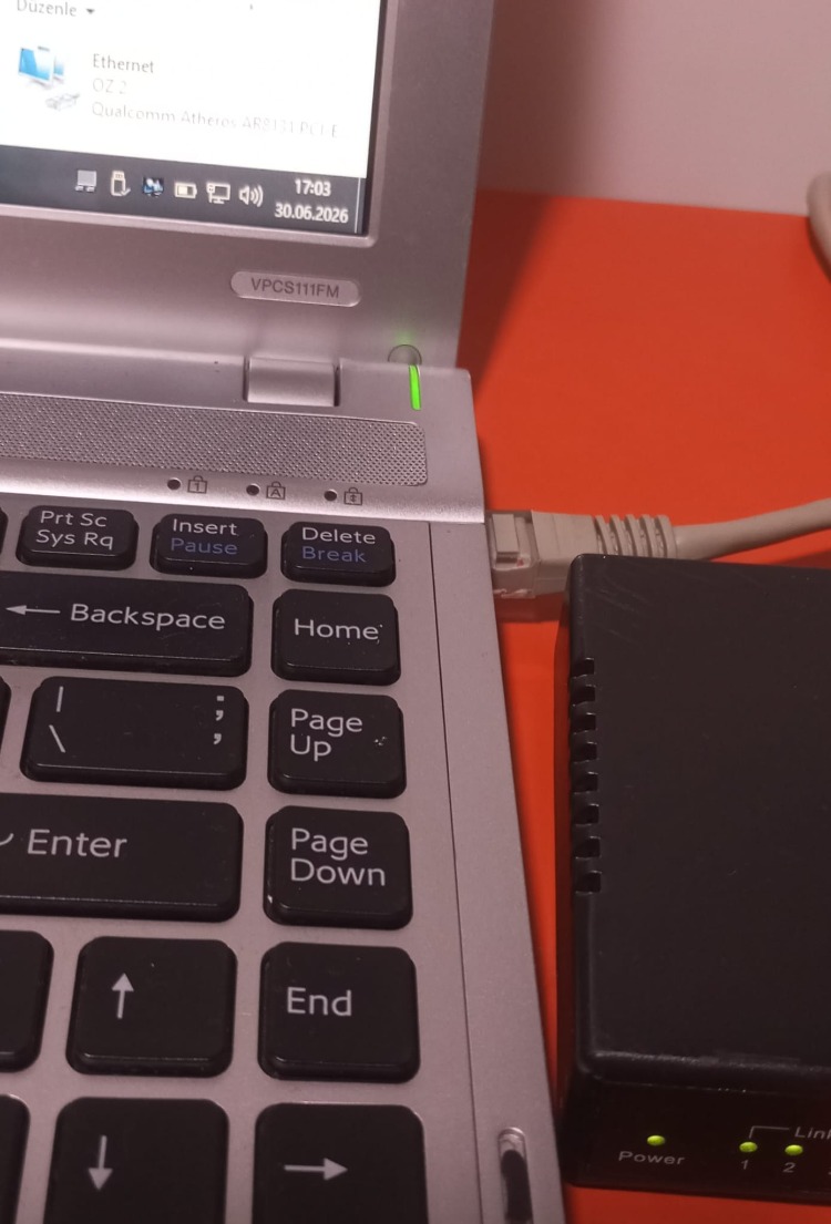 CLASS 5 Port 10/100 Mbps Ethernet Switch (Sorunsuz)