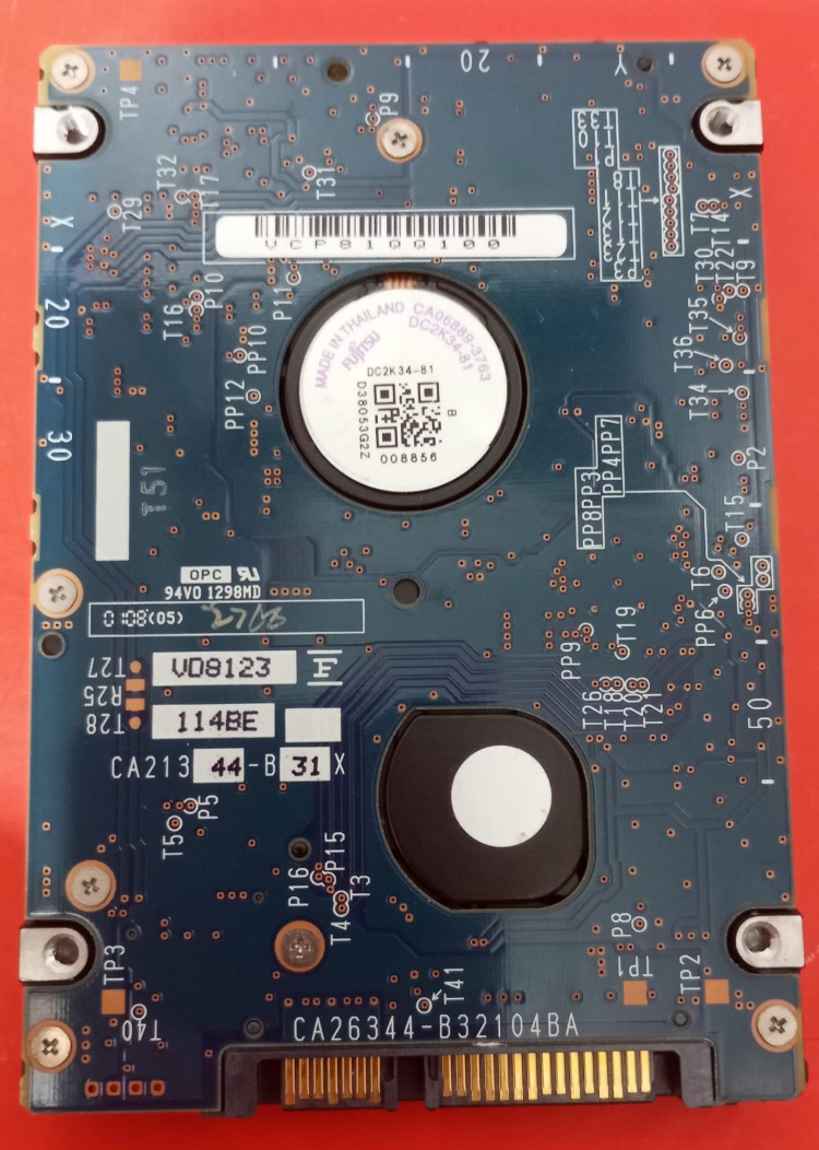 FUJITSU 200 GB 2.5” SATA Laptop Hard Disk (Sağlık 100 , Sorunsuz)