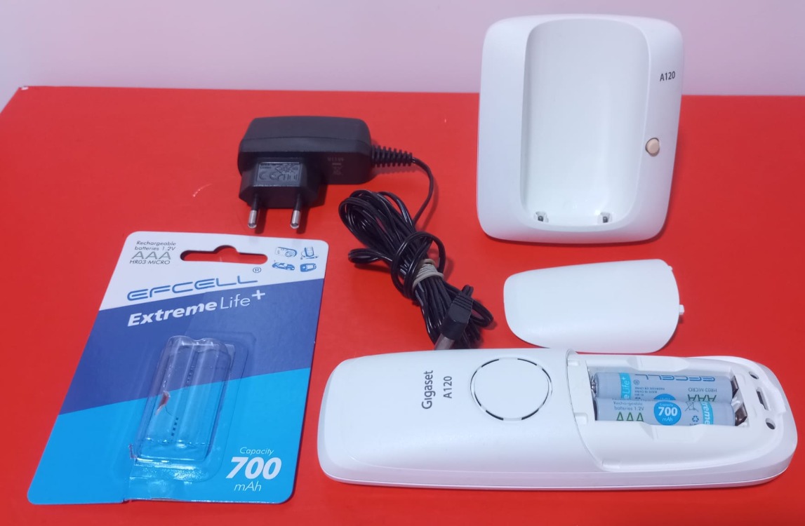 Gigaset A120 Telsiz Telefon (Yeni gibi , Yeni pil , İkinci El)