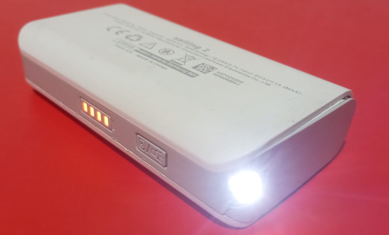 ROMOSS PH20 5200 mAh Powerbank Şarj cihazı (%60 dolum , Samsung hücreli , Küçük boy)