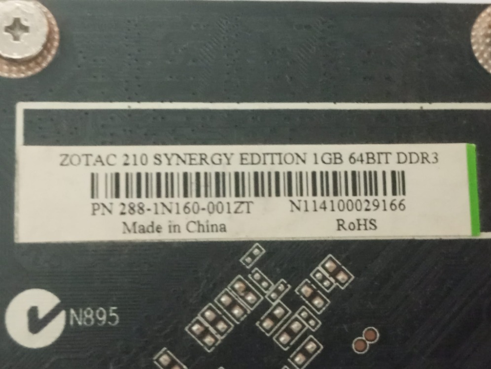 ZOTAC Nvidia Geforce 210 1Gb DDR3 Ekran Kartı (Sorunsuz )