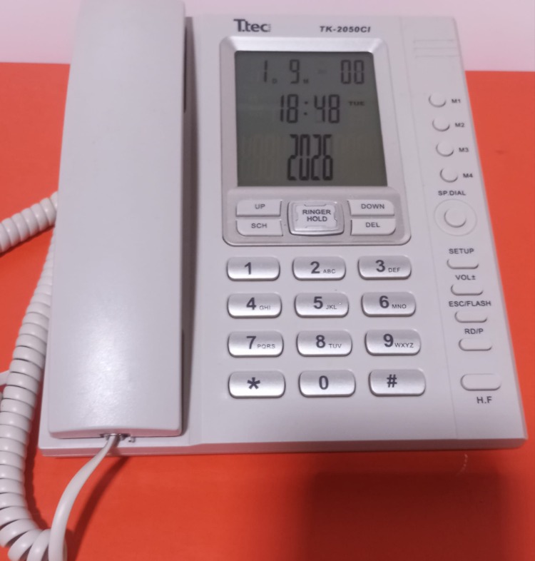 TTEC CL2050 Masaüstü Telefon (Yeni gibi temiz -Sorunsuz)