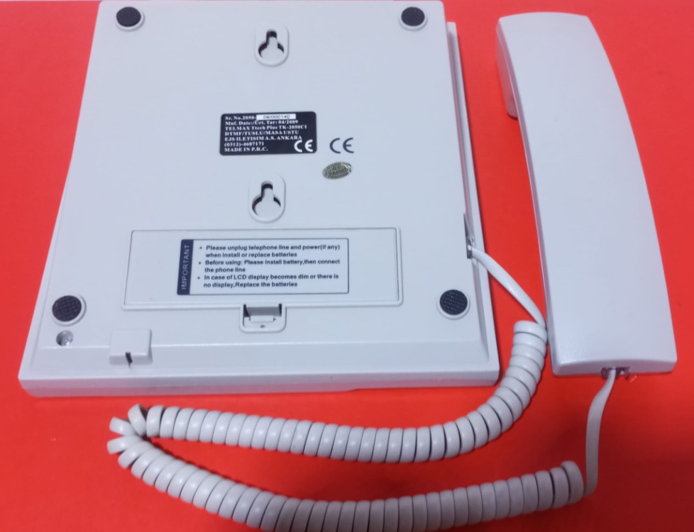 TTEC CL2050 Masaüstü Telefon (Yeni gibi temiz -Sorunsuz)