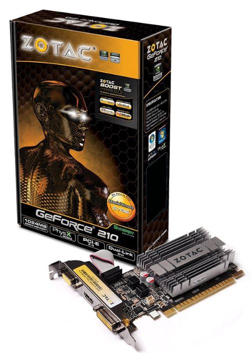 ZOTAC Nvidia Geforce 210 1Gb DDR3 Ekran Kartı (Sorunsuz )