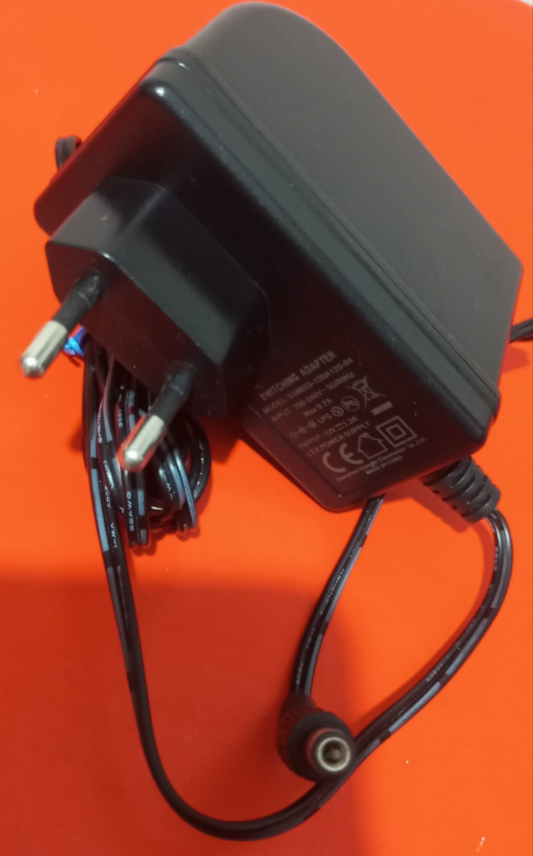 ITE 12 Volt 1.2A DC Adaptör (Kaliteli ,Standart uçlu , İkinci El)