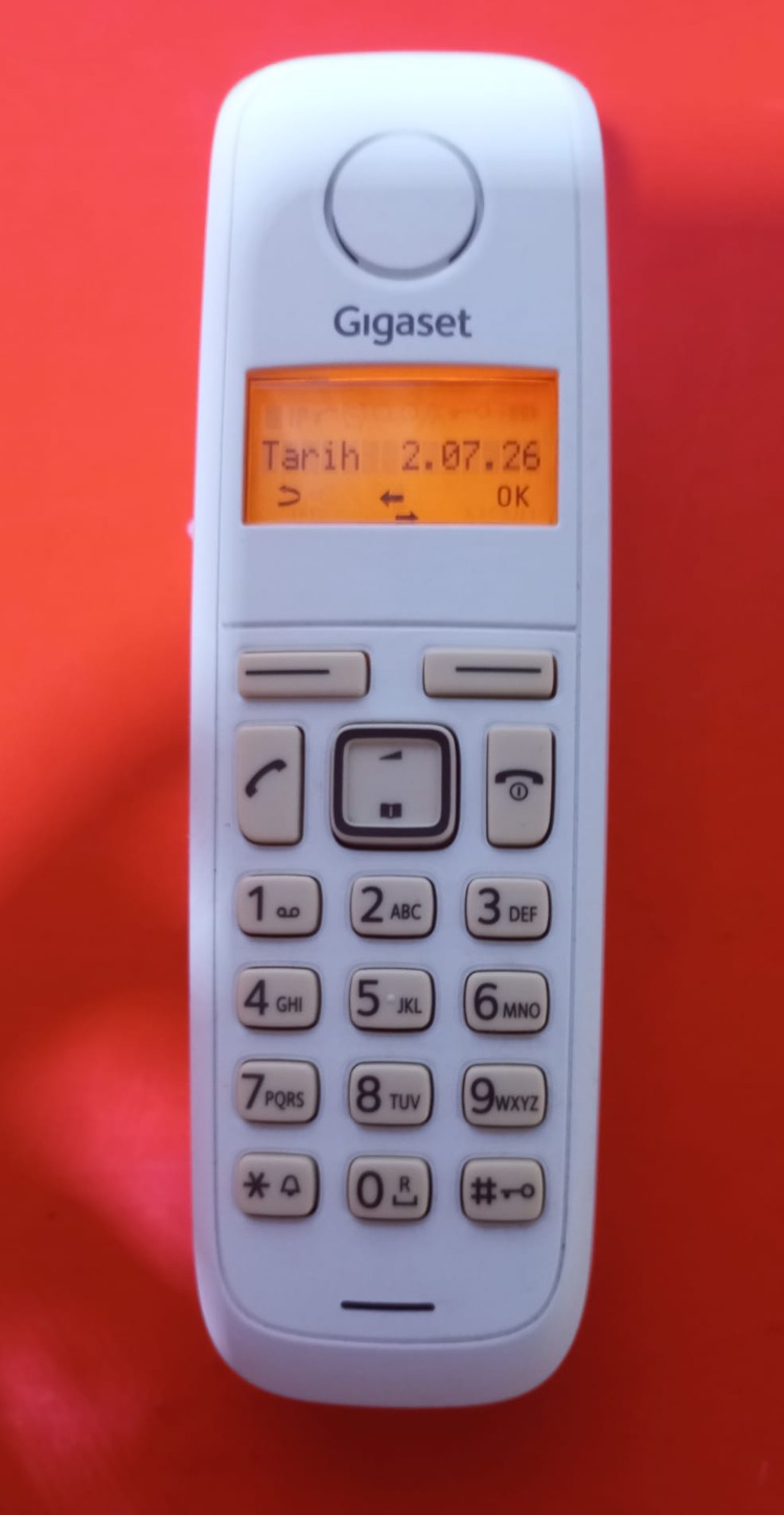Gigaset A120 Telsiz Telefon (Yeni gibi , Yeni pil , İkinci El)