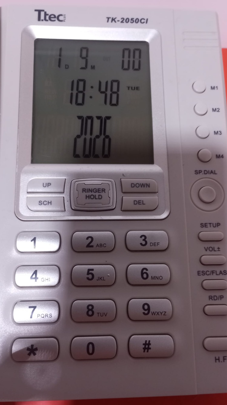 TTEC CL2050 Masaüstü Telefon (Yeni gibi temiz -Sorunsuz)