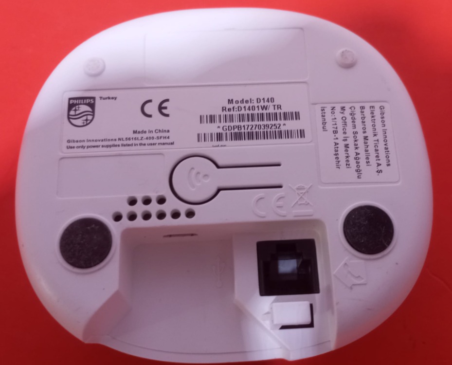 Philips D140 Telsiz Telefon (Yeni gibi temiz - Hafif)
